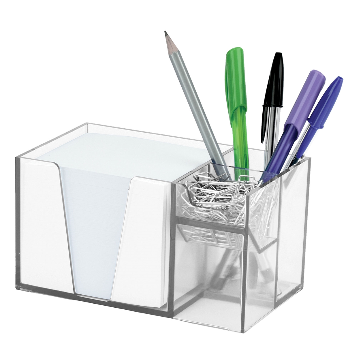 Acrimet Desk Drawer Organizer Clear Crystal 7 Pack 4 Sizes 975.0