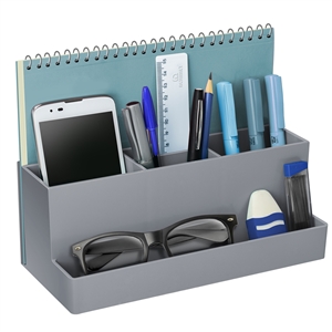 Acrimet Desktop Multi Organizer Caddy Holder Silver 959.4