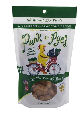 PUNK N PYE'S Cookies-Chic Chic Broccoli Bonzo - 7 oz.-Lil Bites