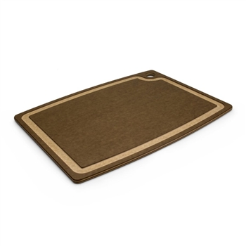 epicurean 17.5" x 13" nutmeg with natural core groove board