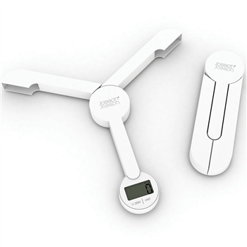 joseph joseph white triscale folding digital scale