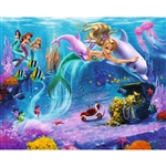 walltastic mermaids wall mural