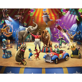 walltastic the circus wallpaper mural