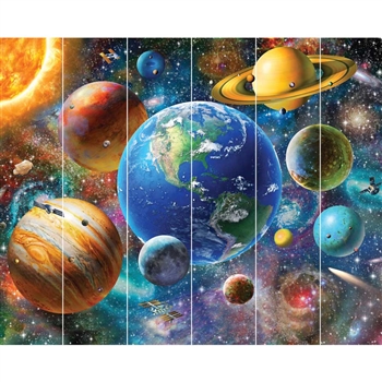 walltastic solar system wallpaper mural