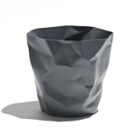 essey graphite grey bin bin waste bin