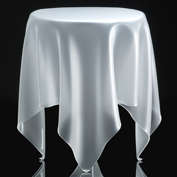 essey ice matt round grand illusion table