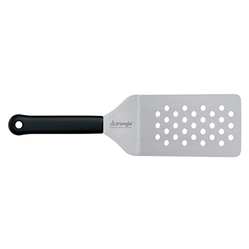 triangle 14cm cranked perforated spatula turner