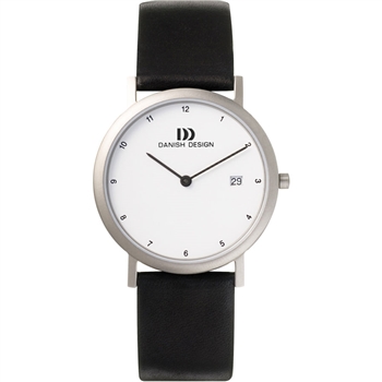 danish design elbe white medium gents watch