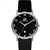 danish design rhone black large gents watch