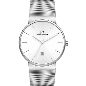 danish design tage silver large gents watch