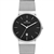 danish design tage black large gents watch