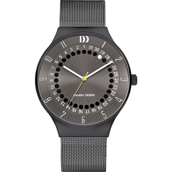 danish design new york all grey mesh gents watch