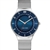 danish design new york blue mesh gents watch