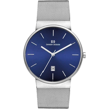 danish design tage royal blue large gents watch