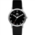 danish design rhone black medium ladies watch