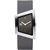 danish design squeezy silver grey ladies watch