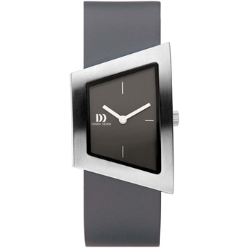 danish design squeezy silver grey ladies watch