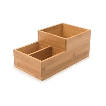 rosseto small bamboo condiment tray bakery building block