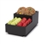 rosseto small condiment matt black tray bakery building block