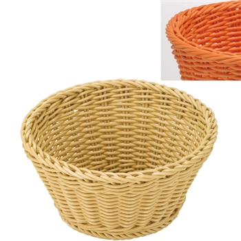 saleen orange round basket
