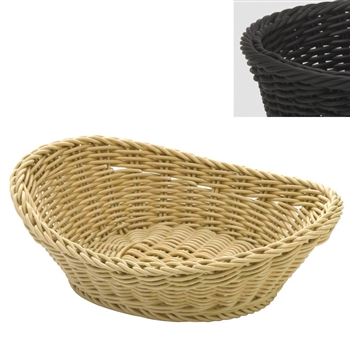 saleen black oval basket
