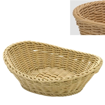 saleen light beige oval basket