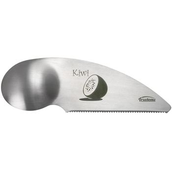 trudeau stainless steel 6" kiwi cutter