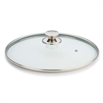 valira 24cm glass lid with knob
