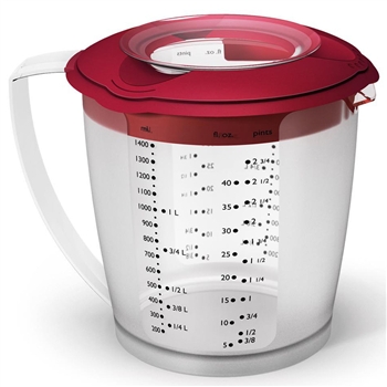 westmark 1.4 litre red helen mixing jug
