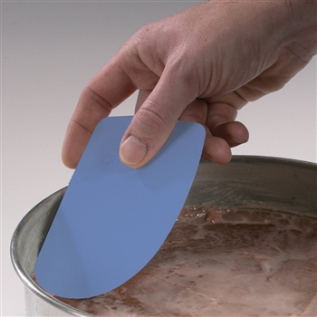 westmark white plastic dough scraper