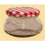uwo wolf pack of 6 x 250ml bulb preserving jars with red lids