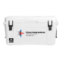 TFBIC BISON 50 QUART COOLER in WHITE