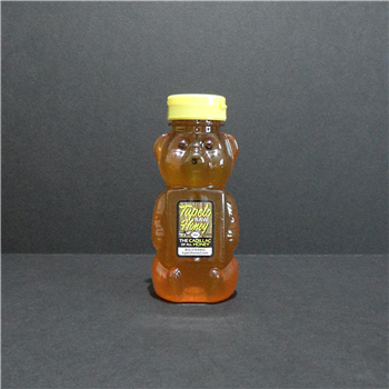 12 oz. tupelo honey bears come in easy squeeze bottles. 100% pure USA honey. *Burlap bags are included by request only.