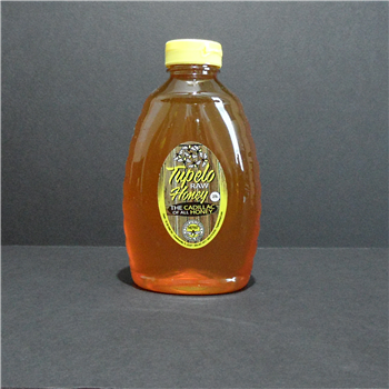 2 pounds of tupelohoney3 bee hive bottle.