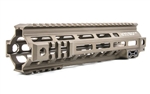 Geissele Automatics, MK4, Super Modular Rail, 9.5", MLOK, Desert Dirt Color, Barrel Nut Wrench Sold Separately (GEI-02-243), Gas Block Not Included