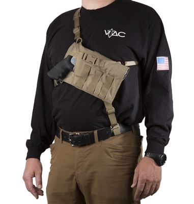 VTAC Big Rig CHest Holster for Revolvers