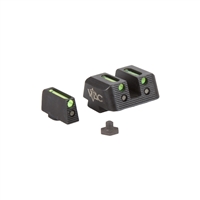 Viking Tactics Glock Sights, Fiber Front / Fiber Rear