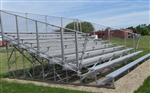 10X15 Row Standard Aluminum Bleacher