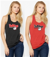 15 Sports Bulldogs Ladies Flowy Tank Top