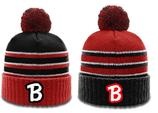 15 Sports Bulldogs Pom-Pom Cuff Beanie