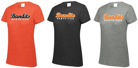 NC Bandits LADIES TRI-BLEND TEE