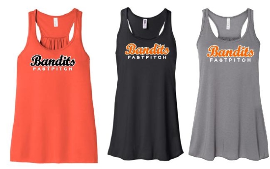 NC Bandits Ladies Flowy Tank Top