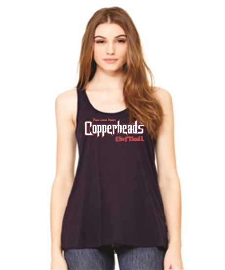 BLS Copperhead Ladies Flowy Tank Top