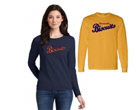 Biscuits Womens Long Sleeve tee