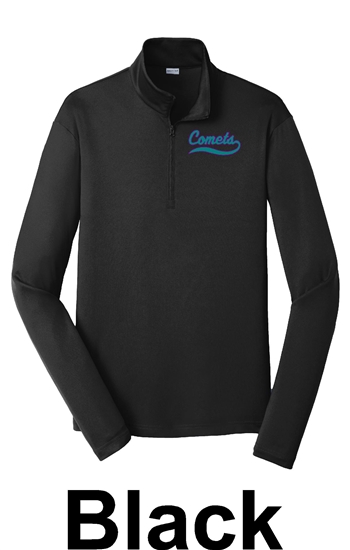 Carolina Comets Adult  Sport-TekÂ® PosiChargeÂ® Competitorâ„¢ 1/4-Zip Pullover