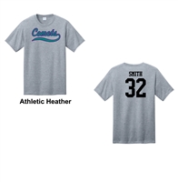 Comets Softball Tri-Blend Tee