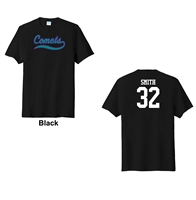 Comets Softball Tri-Blend Youth Tee