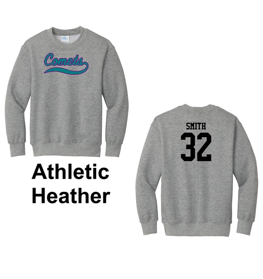 Carolina Comets Crew Neck Fleece