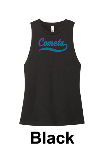 Comets Softball District Womenâ€™s Perfect Tri Muscle Tank
