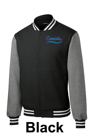 Carolina Comets Adult Sport-TekÂ® Fleece Letterman Jacket